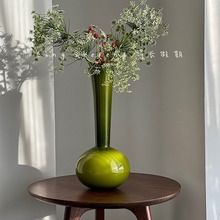美式复古玻璃花瓶客厅卧室桌面摆件民宿样板间高级感装饰