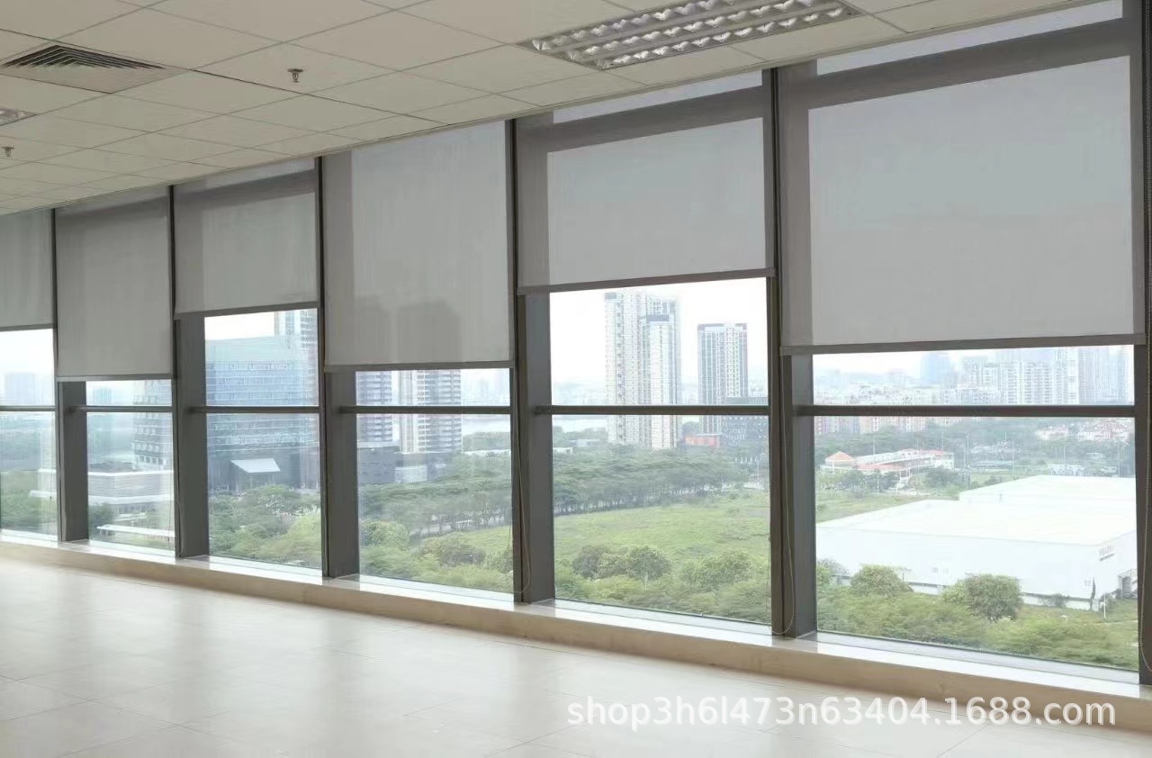 Sunlight Fabric Engineering Office Special Shutter Waterproof Flame Retardant Engineering Office Building