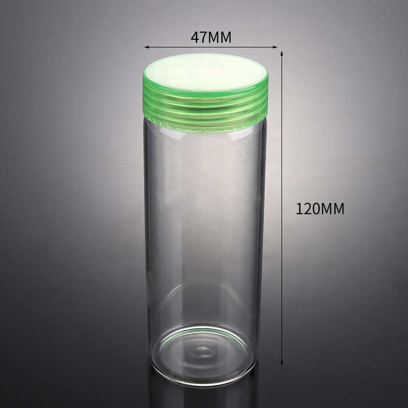 Borosilicate Controlled Screw Bottle Transparent Portable Sample Cosmetics Essential Oil Bottle Stock Solution Storage Bottle Factory Wholesale