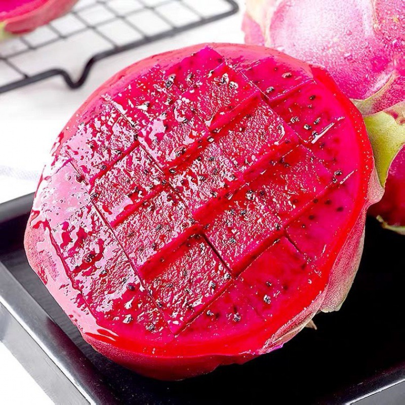 火龙果红心5斤京都一号单果0-00克新鲜应季水果一箱代发厂批发