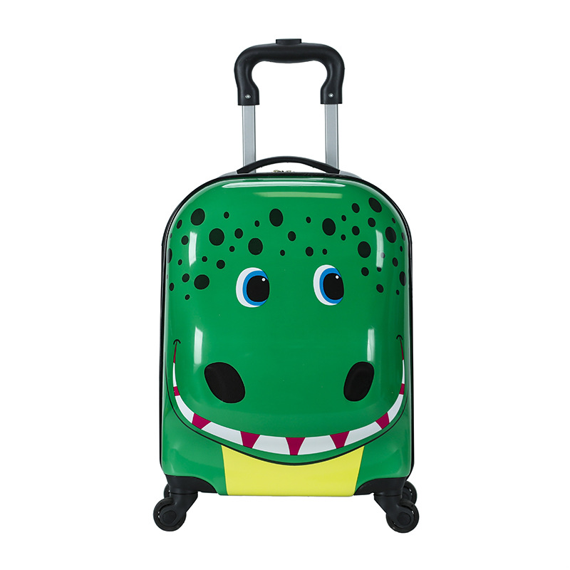 Hot Selling 19inch Kid Trolley Bag School Bags with Stationery Cartoon Trolley Bag Set Waterproof Unisex Picture Time
