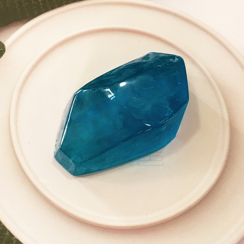 源头实力厂家水晶皂菱形皂护肤宝石皂石头洁面皂定制欧美跨境oem