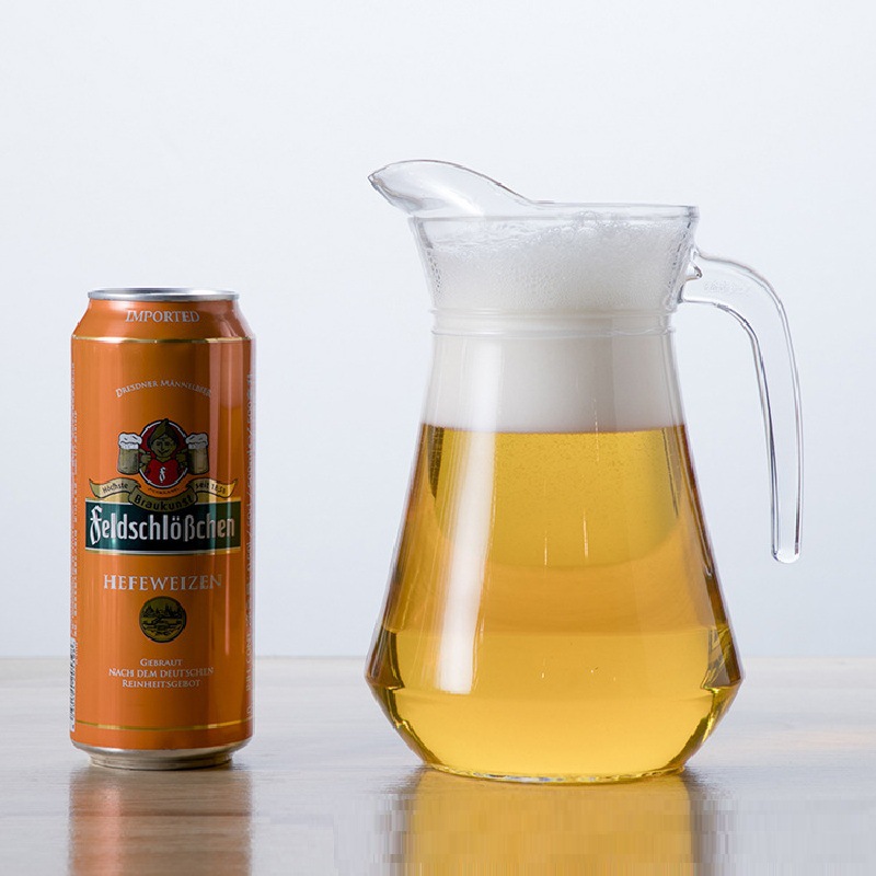 调酒壶扎啤壶夜市烧烤啤酒壶1.1l鸭嘴壶鲜榨果汁瓶凉冷水壶定logo