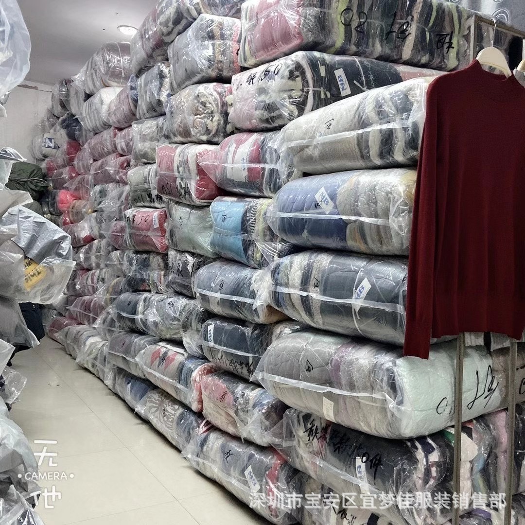 广东大朗工厂一元杂款毛衣服装女装毛衣库存尾货外贸地摊低价批发