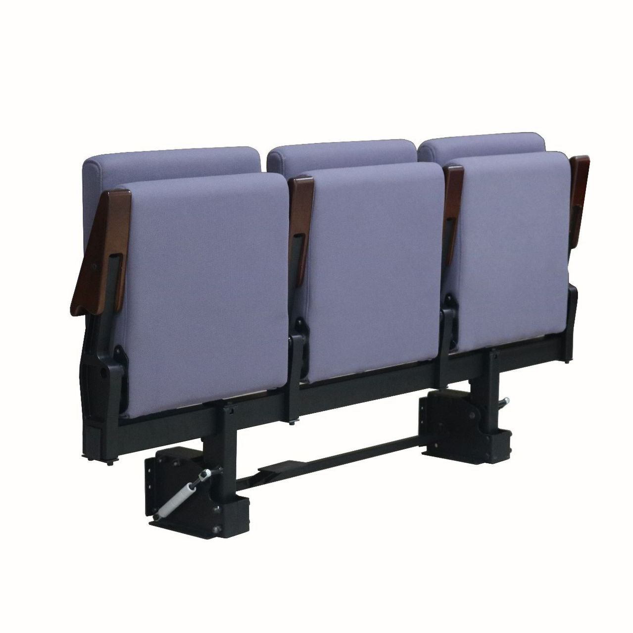 厂家学校场馆折叠椅 铝合金伸缩座椅 体育馆看台椅排椅批发