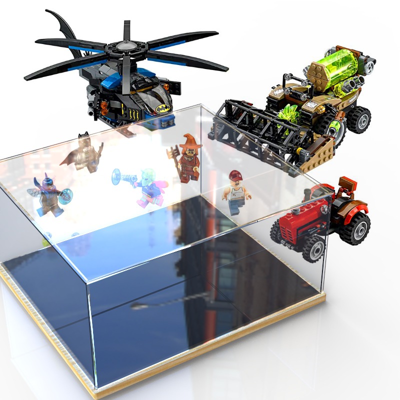 乐高积木76054稻草人恐怖收割机积木 手办收纳透明防尘盒-阿里巴巴