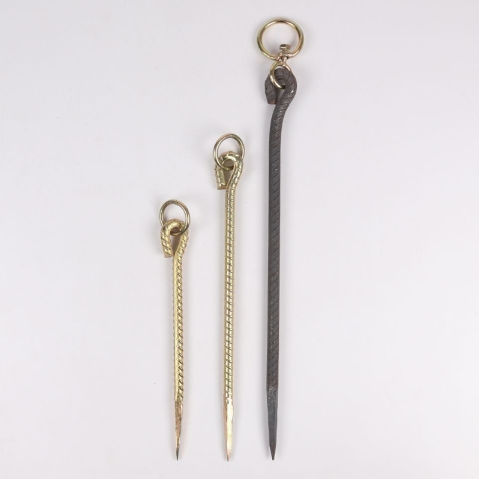 帐篷地钉户外大棚地钉栓牛羊马地桩螺纹钢铁栓野营用品地橛子加长