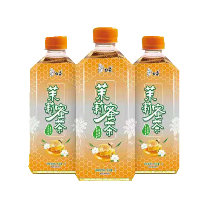 白象茉莉茶,茉莉蜜茶饮品,蜜茶饮料1l*8瓶装整箱批发