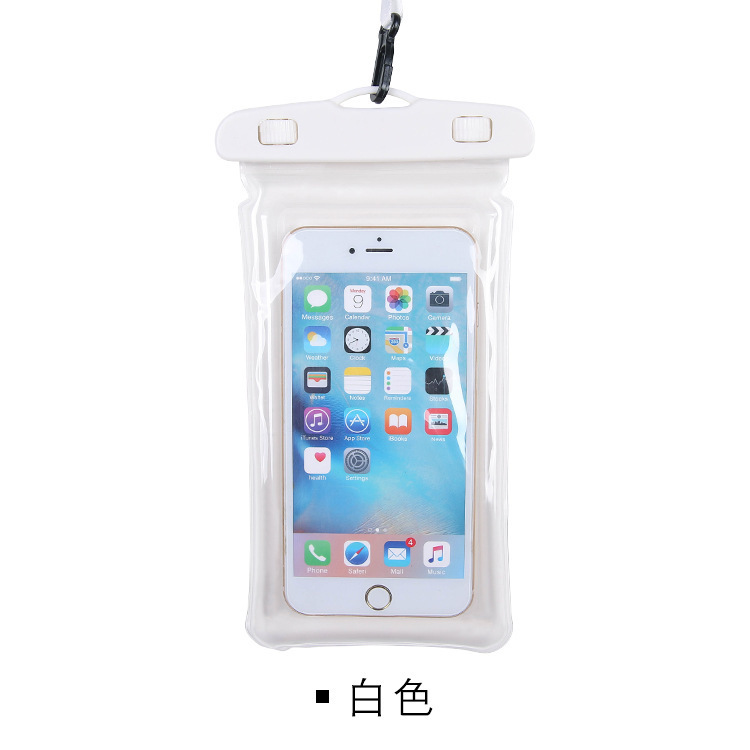 Thickened Airbag Swimming Drifting Seaside Transparent Photographic Touch Screen Waterproof Cover Pvc Waterproof Mobile Phone Bag Wholesale