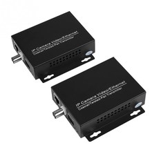 1Pair Ethernet IP Extender Over Coax HD Network Kit EoC Coa