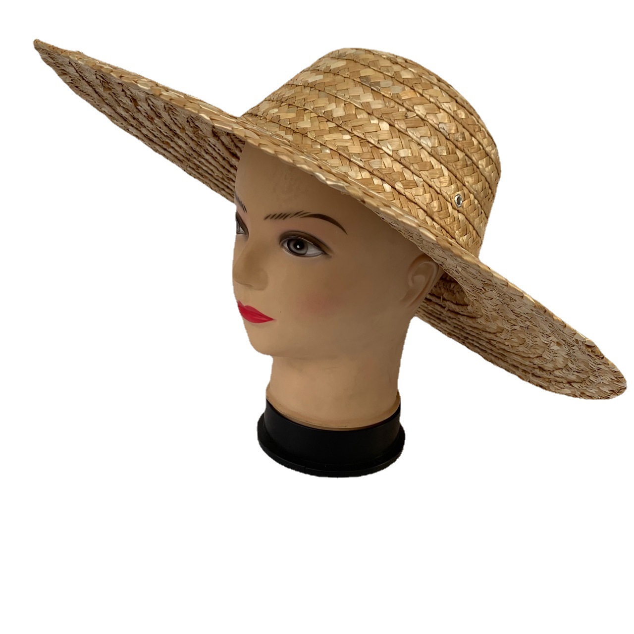 本色麦秆草帽非机器制作微瑕疵接头介意勿拍!遮阳防晒下地工作