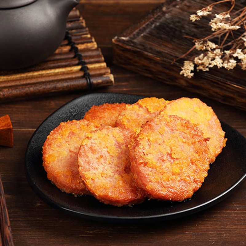 香酥虾饼虾片台湾风味冷冻虾饼半成品油炸小吃960g*12盒(384个)