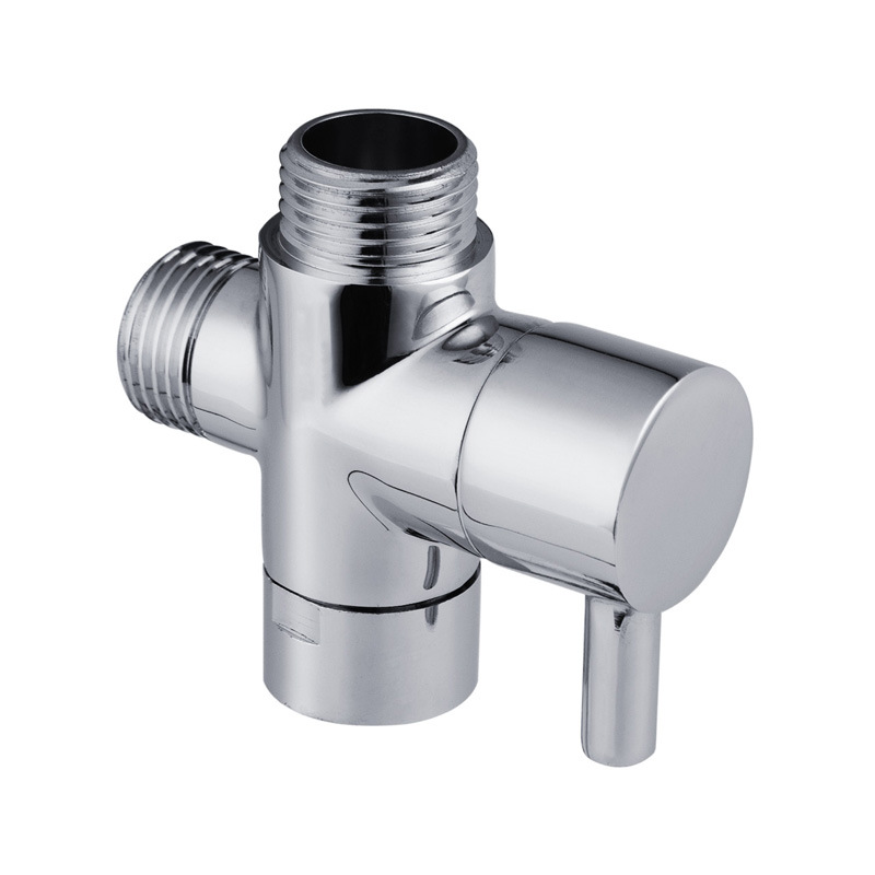 丽鲸全铜带支架角阀 喷枪用分水阀花洒座双用三角阀704-阿里巴巴