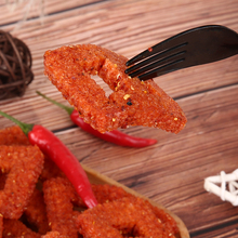 猪鼻子辣条那条手工香辣怀念童年小临时零食麻辣候小时候吃过