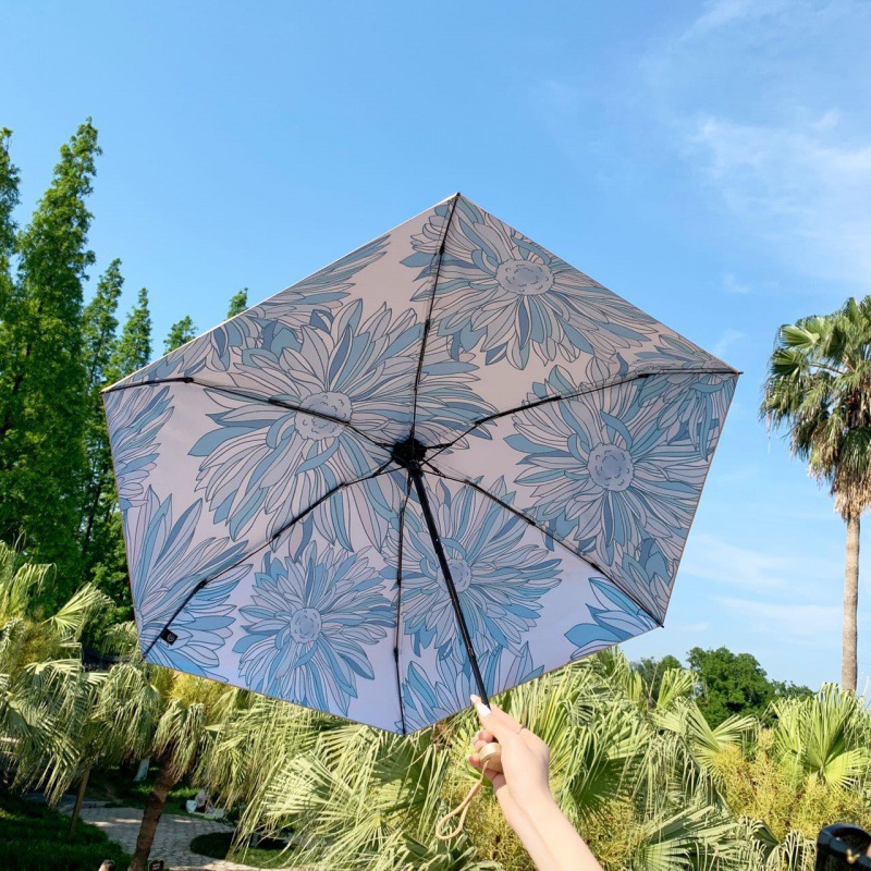 0掌心伞太阳伞女小巧便携防晒防紫外遮阳伞小伞-阿里巴巴