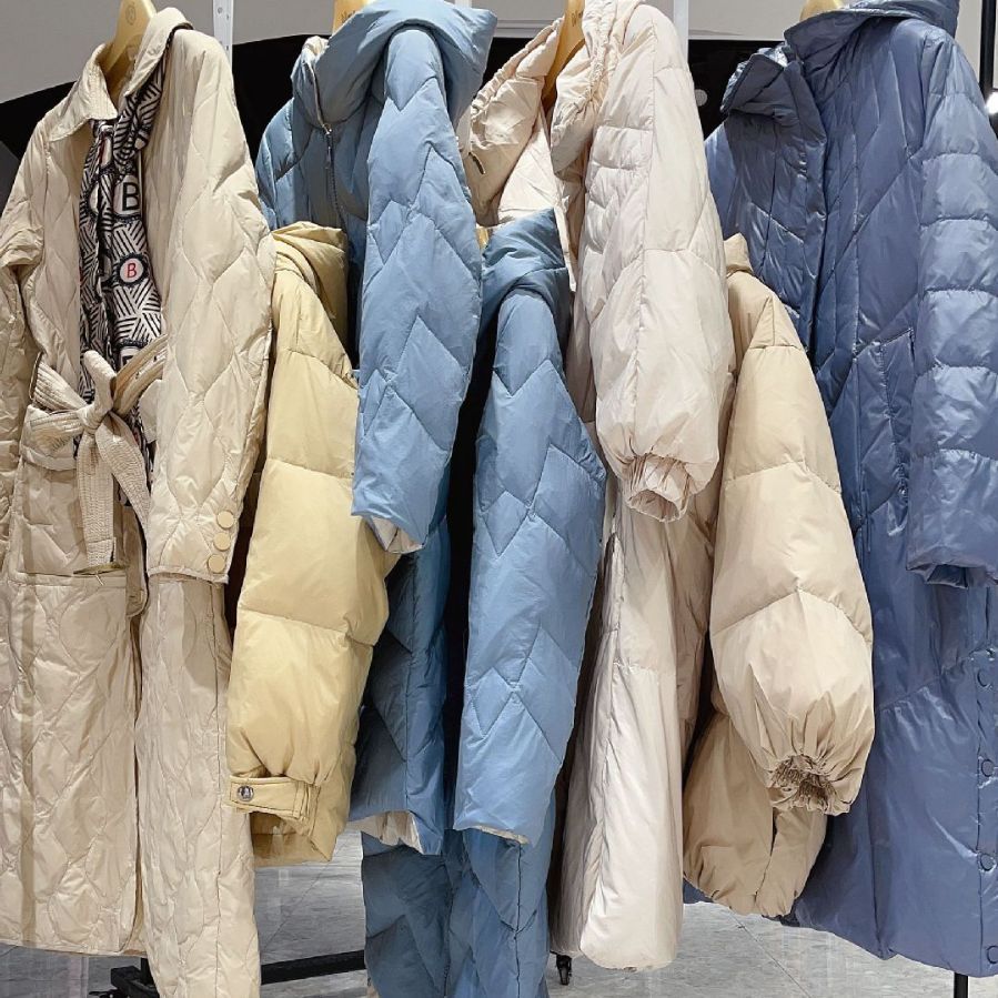 反季清仓深圳南油原创设计羽绒服冬服装批发品牌撤柜折扣女装正品