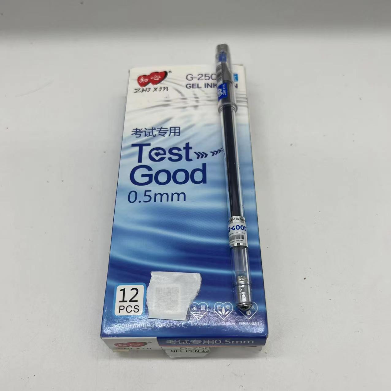 0.5 Gel Pen 2501 Full Needle Tube Ball Pen Student Exam Refill Financial Black Signature Pen