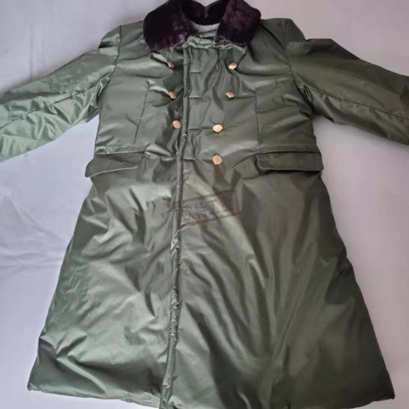绿色加厚棉大衣民政抗洪防寒棉衣野外抢险救灾棉服野外抢险棉服