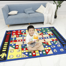 飞行棋地毯超大儿童游戏加大号地垫学生教育亲子互动经桌游