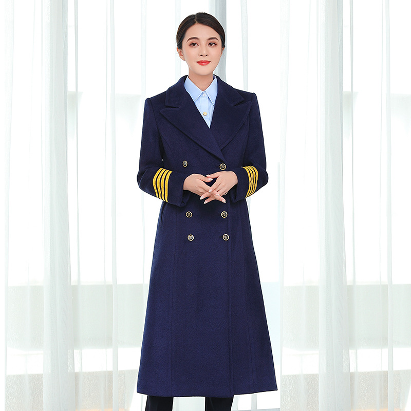南航空姐冬季服装大衣图片
