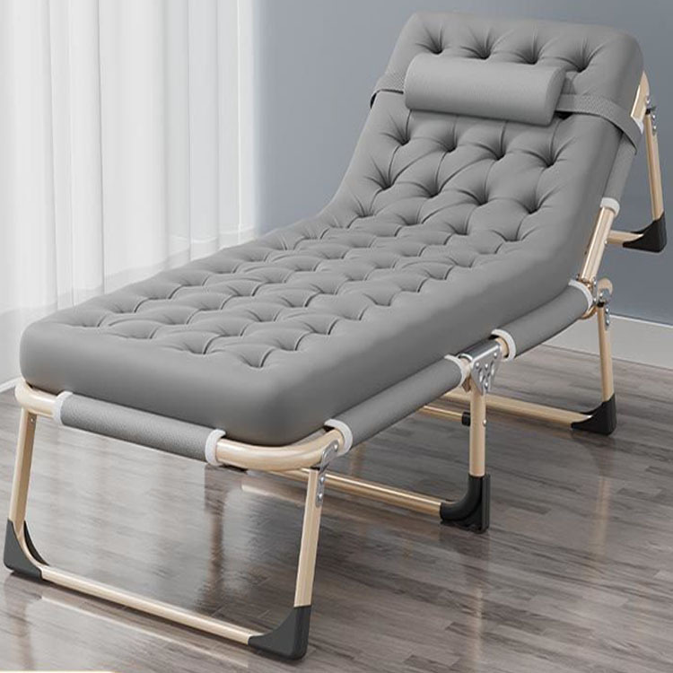 折叠床单人办公室午休床便捷式躺椅子医院陪护陪床简易午睡行军床