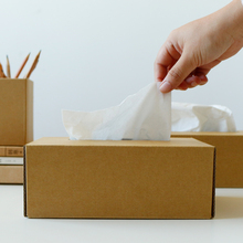 圣保纸质纸巾收纳盒创意抽纸巾盒家用客厅茶几桌面简约餐巾纸盒