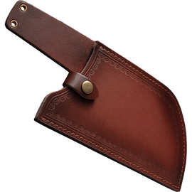 老头刀皮鞘刀护鞘刀套皮刀鞘库壳户外携带保护套菜刀pu人造皮革套