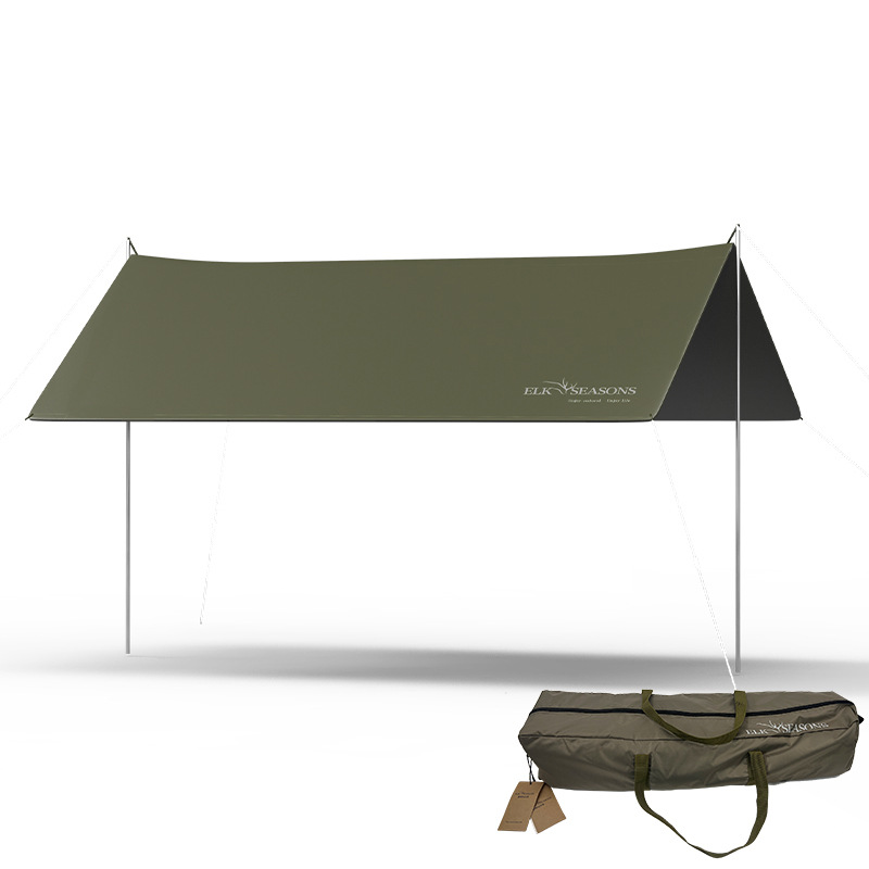 Vinyl Canopy Camping Outdoor Camping Supplies Wholesale Portable Oversized Waterproof Tent Canopy Pole Sunshade