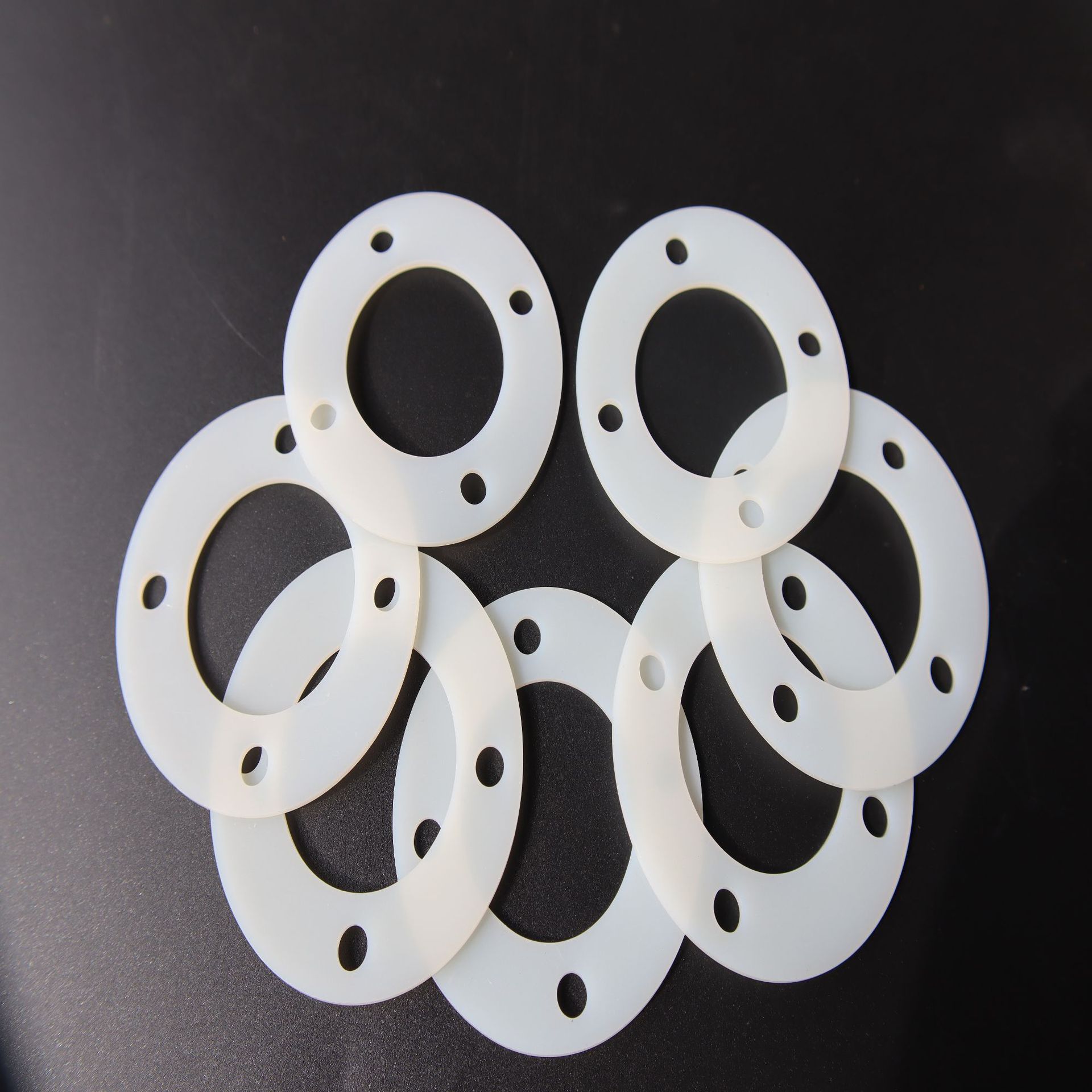 法兰橡胶垫 管道阀门密封垫 防水硅胶垫 密封圈 丁晴平垫片 脚垫