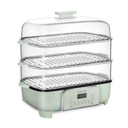 德国eanons三层大容量35l智能预约电蒸锅长方形家用大号新款双层