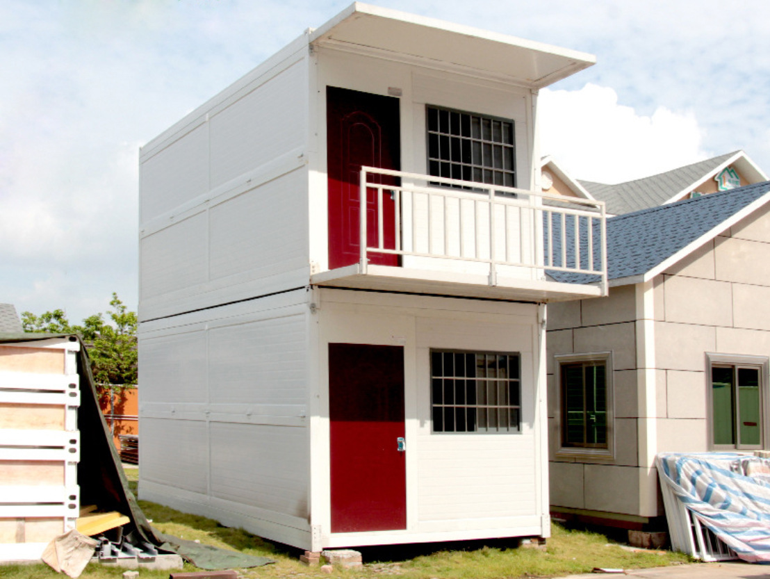 供应折叠式集装箱房 工地住人箱式集装箱房 可移动办公集装箱房