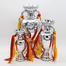 欧洲杯奖杯装饰跨境树脂工艺品奖杯2024德国欧洲杯奖杯厂家直发