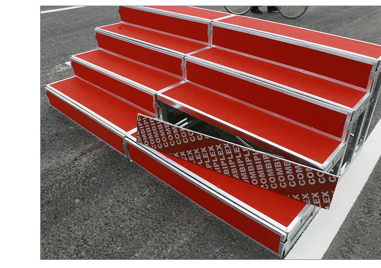 合唱台台阶三层合影架可折叠移动阶梯舞台踏步学生拍照大合唱台凳