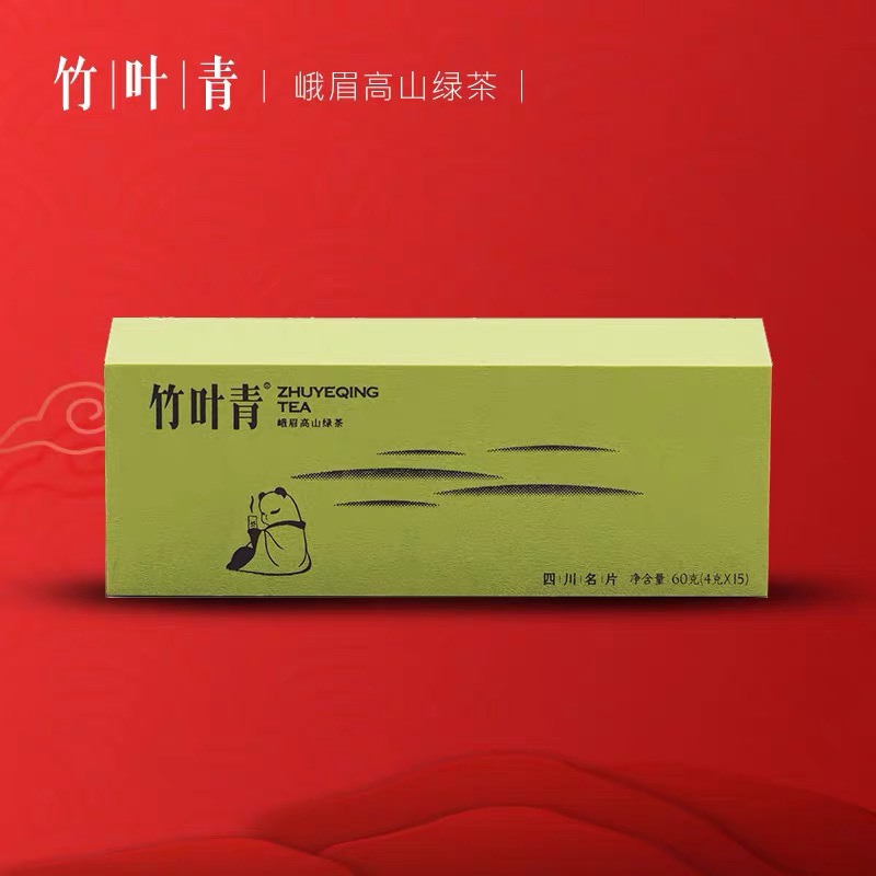 四川峨眉竹叶青 峨眉高山绿茶 竹叶青(品味)60克盒装竹叶青茶叶