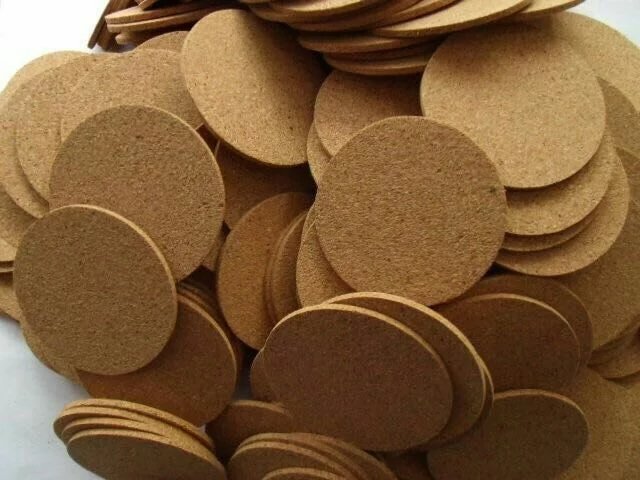 厂家生产软木垫片 双面胶软木杯子软木 隔热软木 圆形软木 软木垫