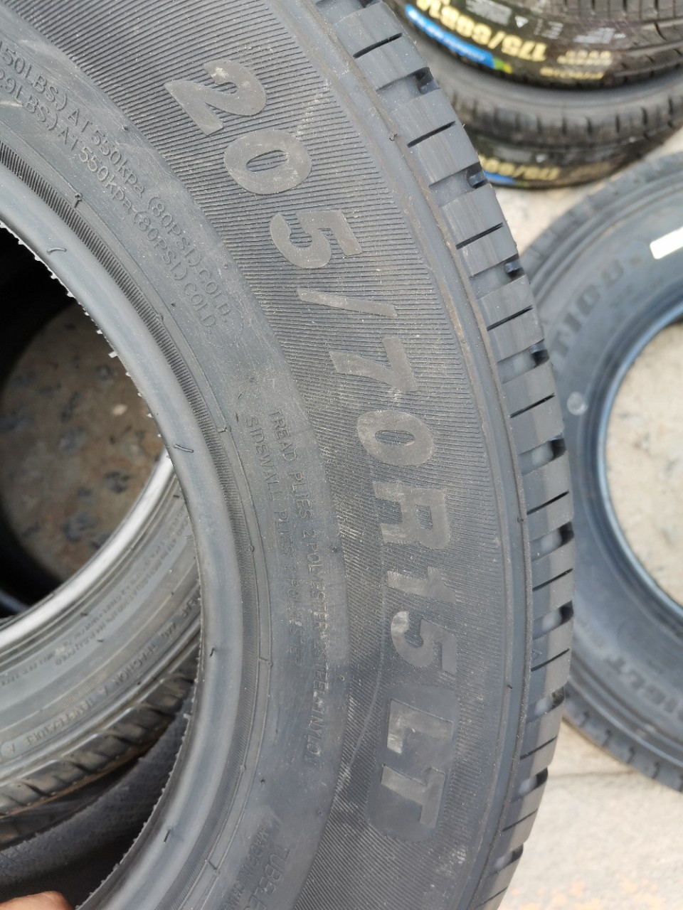 奥诺轮胎205/70r15lt 10pr 十层加厚重 适配福田/金杯海狮 商务车