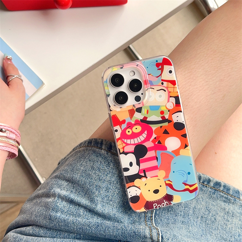 孙俪同款卡通玩具总动员适用苹果14手机壳iphone15promax防摔13女