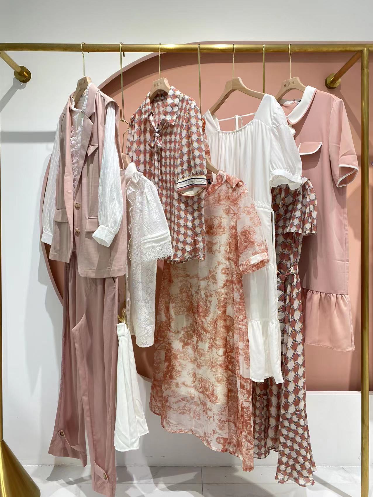 衣香丽影22款春夏女装一线品牌折扣女装批发货源专柜撤柜直播女装