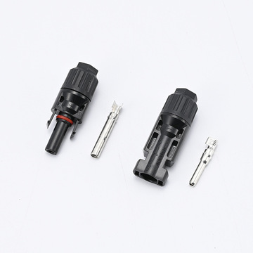 光伏连接器mc4太阳能光伏连接器mc4电池板组件接头太阳能插头30a