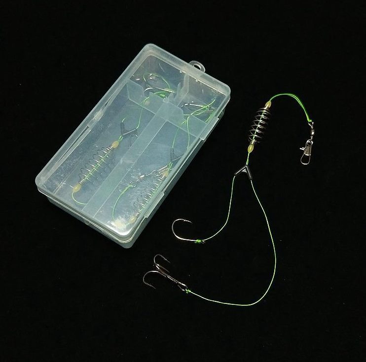 鲢鱼钩 鲢鳙钓组 弹簧钩 鲢鳙锚钩鳙鱼钓具 鲢鳙钓组 套装浮钓漂