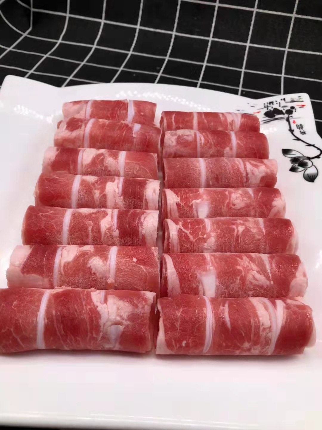 冷冻高钙羊肉方砖 适用涮羊肉火锅 烤羊肉 5斤一块