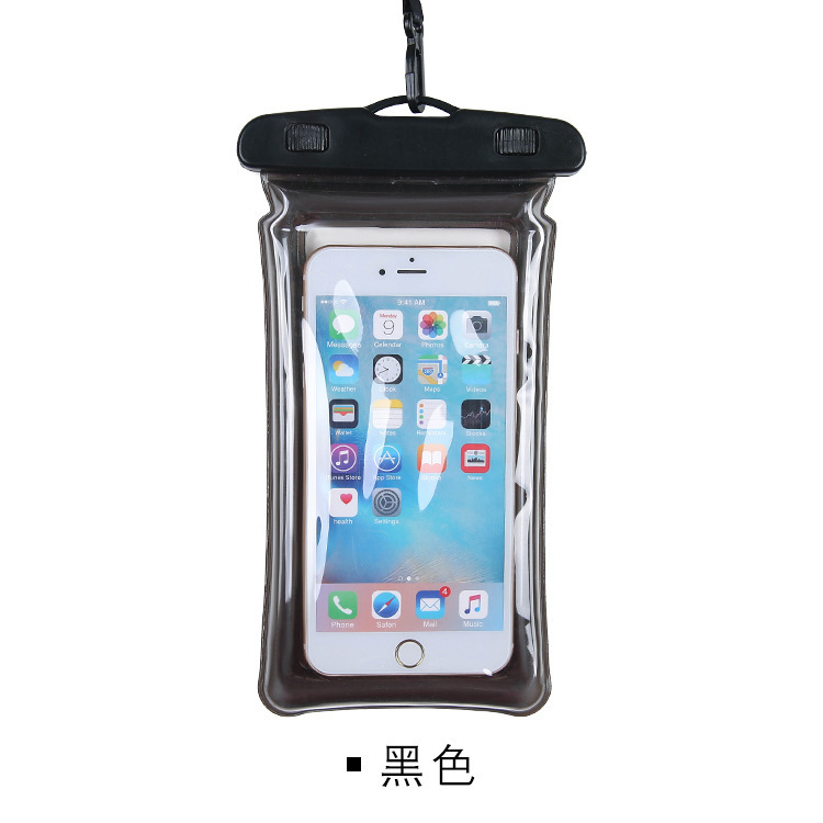 Thickened Airbag Swimming Drifting Seaside Transparent Photographic Touch Screen Waterproof Cover Pvc Waterproof Mobile Phone Bag Wholesale