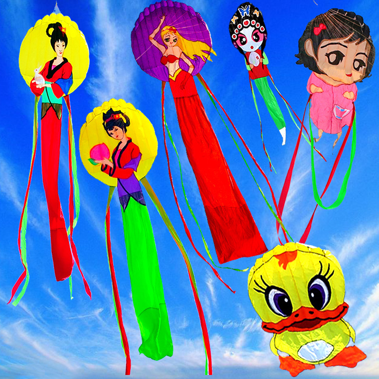 软体人物风筝2020年新款成人大型特风筝麻姑献寿嫦娥美女