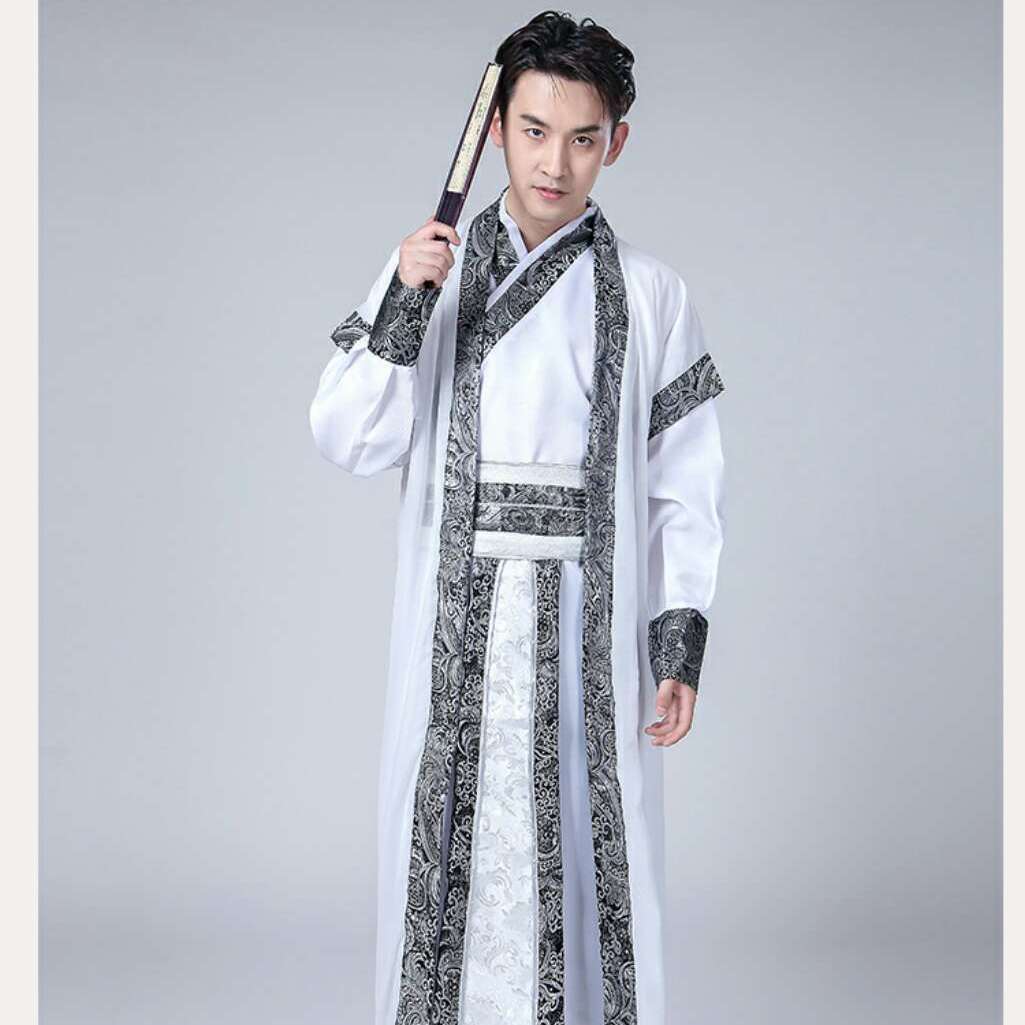 中山装休闲青年