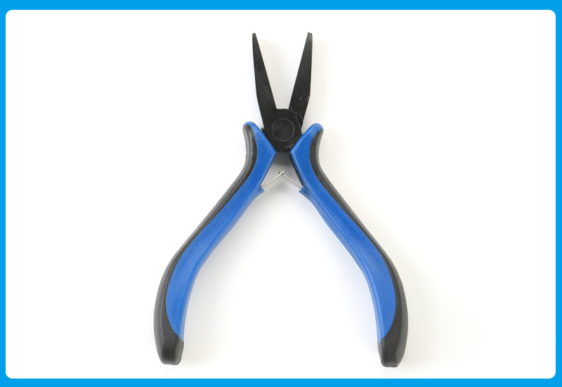 厂家供应绑钧拉线钳特氟龙烤漆不易生锈绑钩手工五金工具平口钳