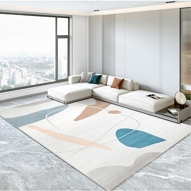 angola cream style living room carpet advanced light luxury non-slip carpet bedroom bedside mats factory direct sales