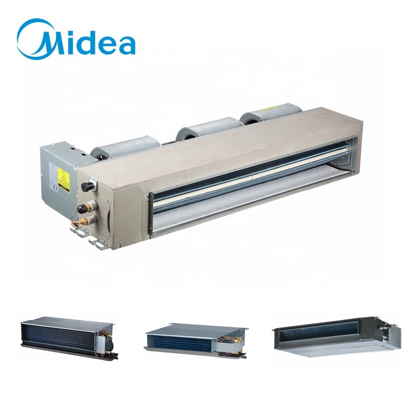 外贸出口美的大一匹中央空调家用一拖一变频冷暖风管机客厅空调