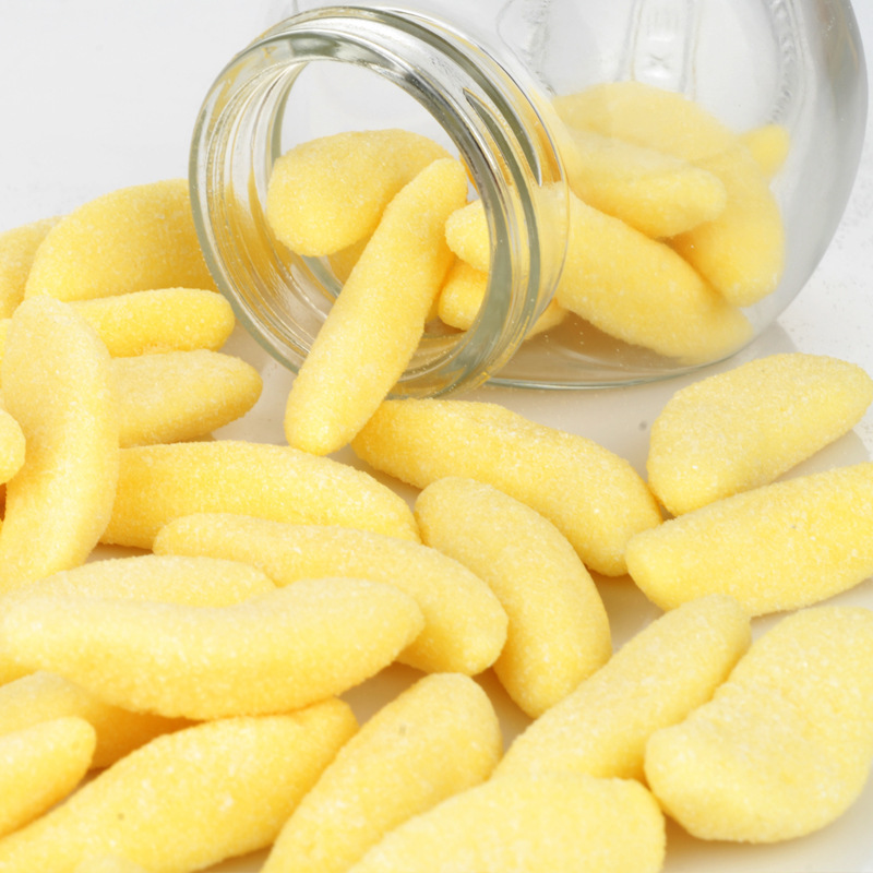 trolli口力德国散装香蕉形橡皮糖休闲零食软糖糖糖果1.5kg/袋