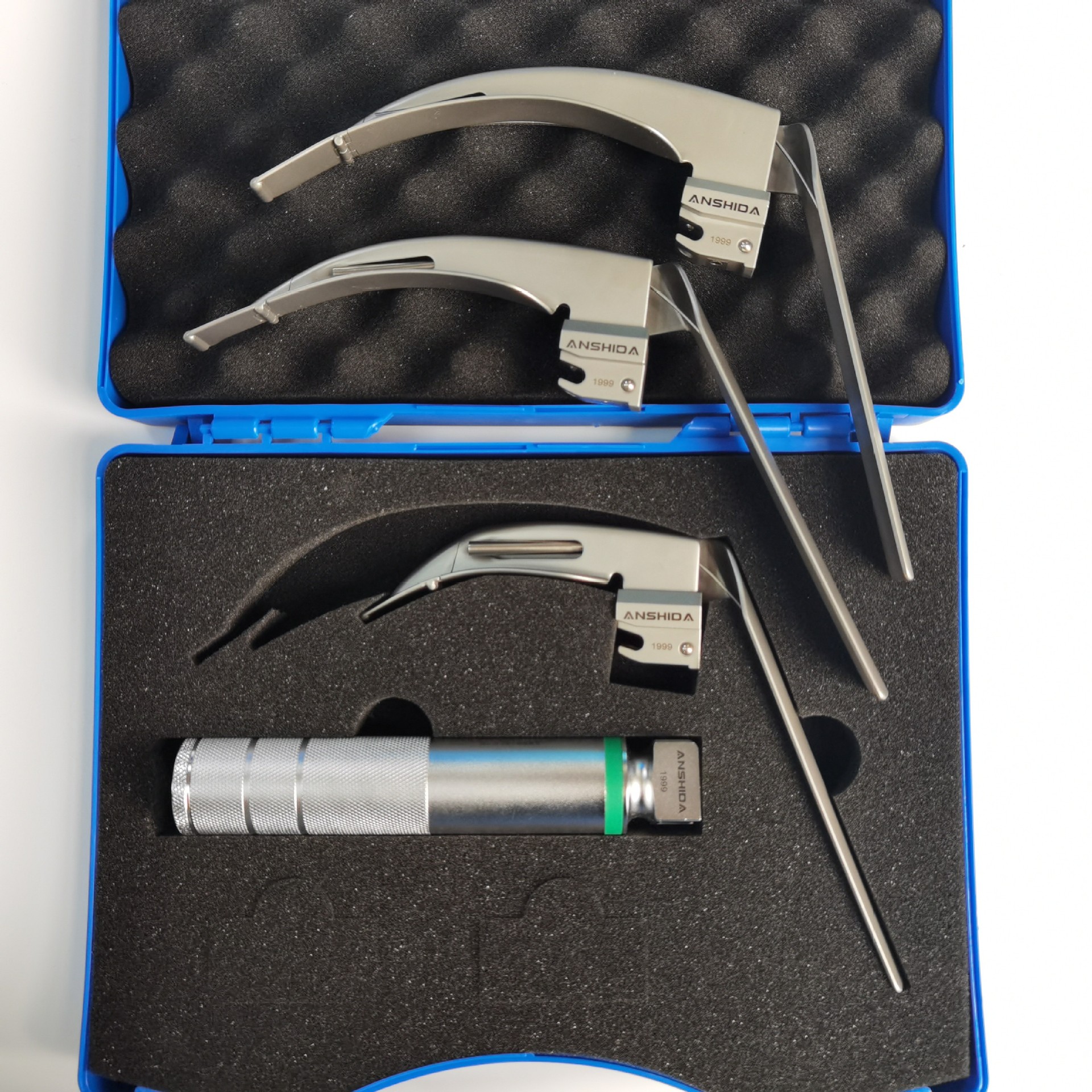 江苏永乐安视达牌光导纤维可调节角度困难气管插管光纤麻醉咽喉镜