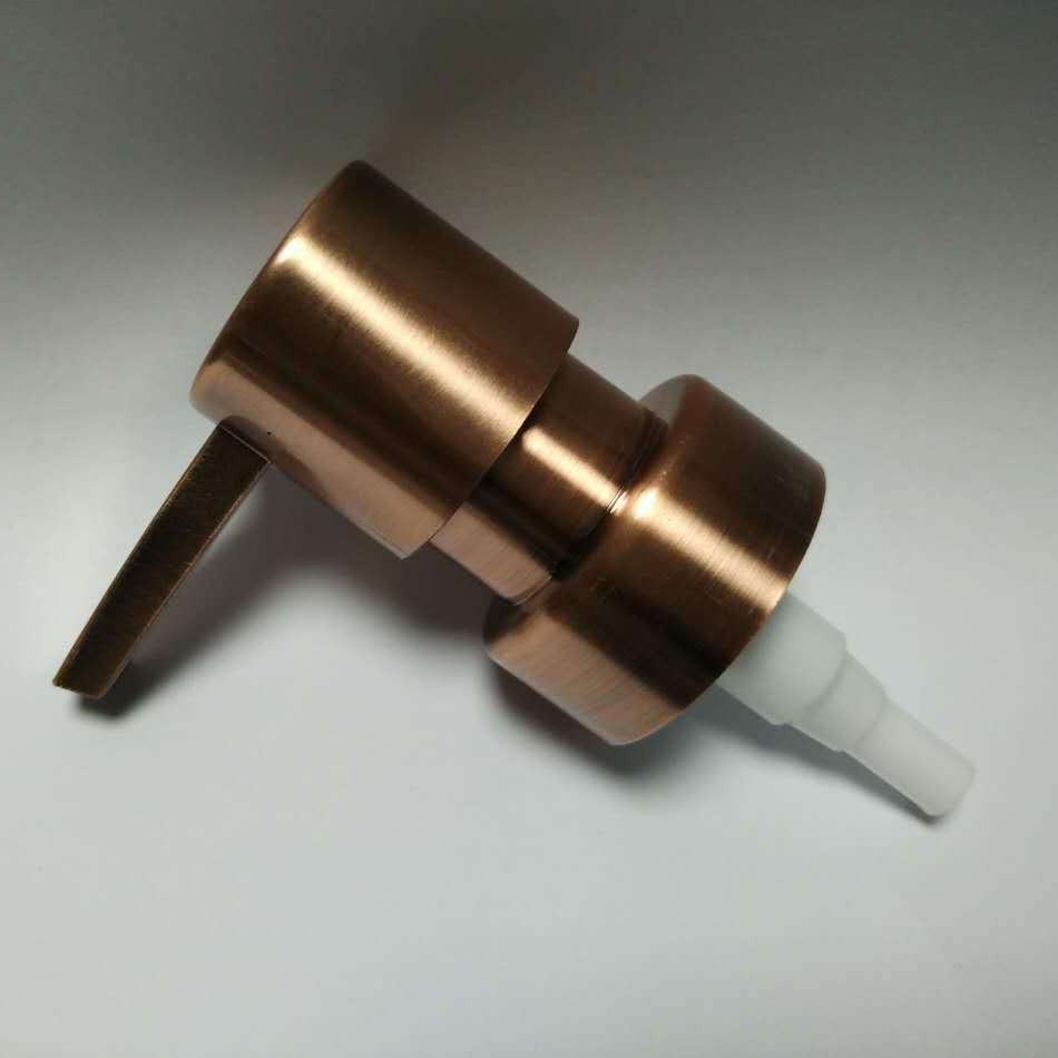 电镀泵头扁嘴红古铜拉丝卫浴皂液器chp249a